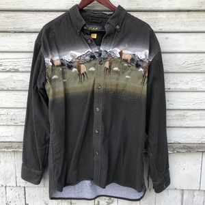 Vintage Cabelas Button-Up